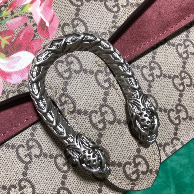 Gucci經典款女包 499623 Gucci古馳Dionysus系列 GG小號酒神包 Gucci鏈條斜挎小包  gqy2745